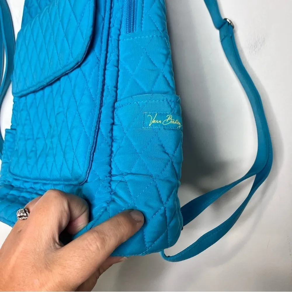 Vera Bradley teal small‎ backpack - Image 4