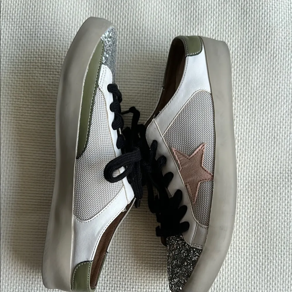 ShuShop Polly Glitter Slip on Sneakers Fashion - Image 4