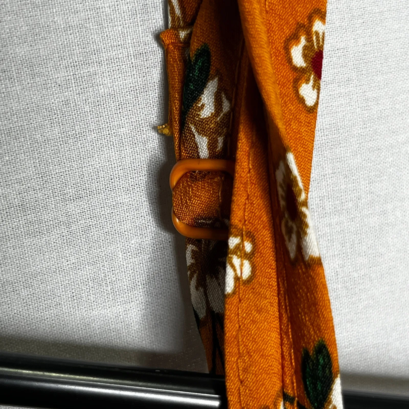 Hint of Blush Women's Long Floral Wrap Ruffle Dress S - Image 5