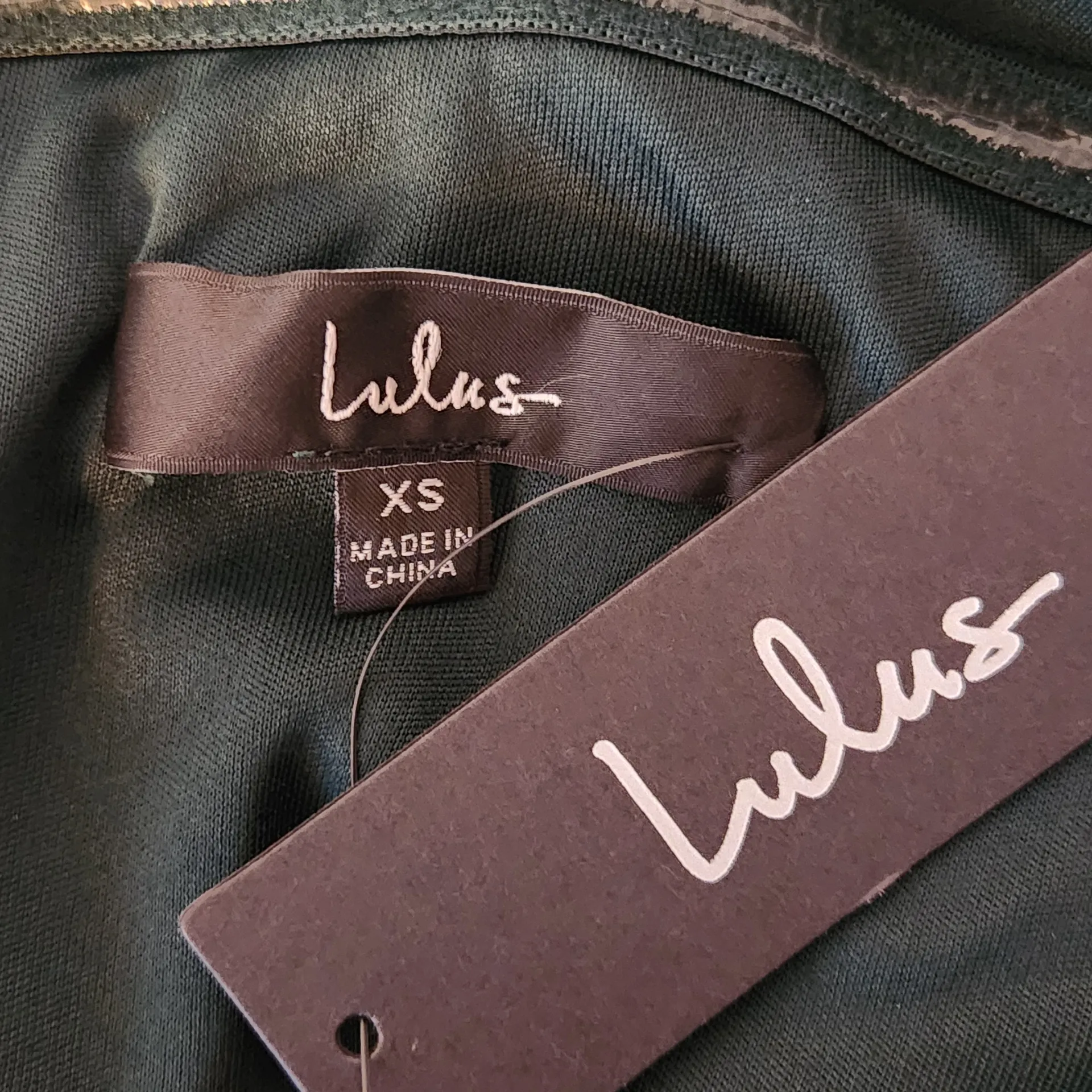 Lulus Green Ruffled One-Shoulder Maxi Dress NWT Size XS Wedding Guest Dress - Image 8