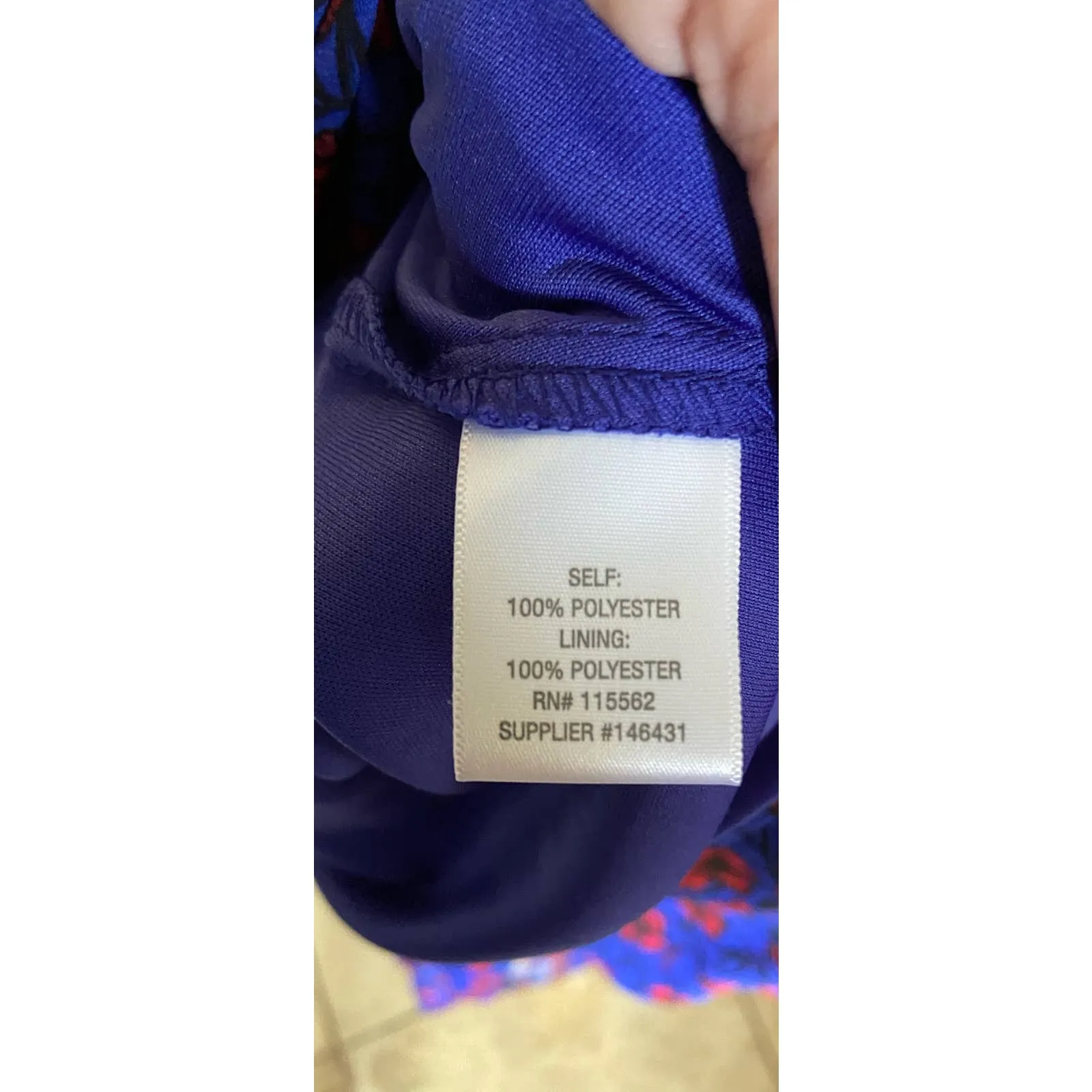 Disney Womens Dress Sz S‎ Blue Red Floral Snow White & The Seven Dwarfs Hi Low - Image 7