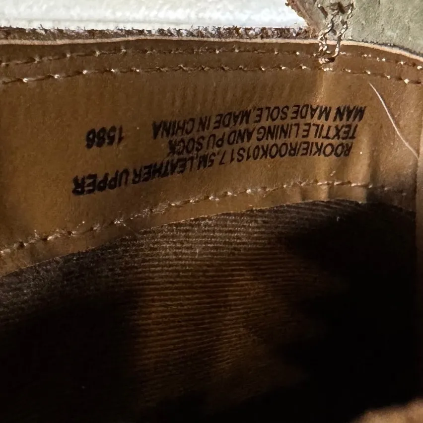 Steve Madden Rookie Cut Out Ankle Booties Brown Suede Block Heel Women's 7.5 - Image 5