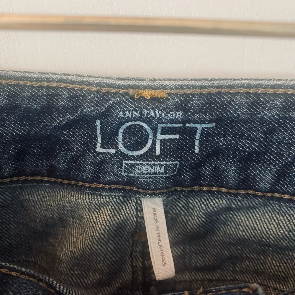 LOFT Denim Mini Skirt for Casual Night Out - Image 2