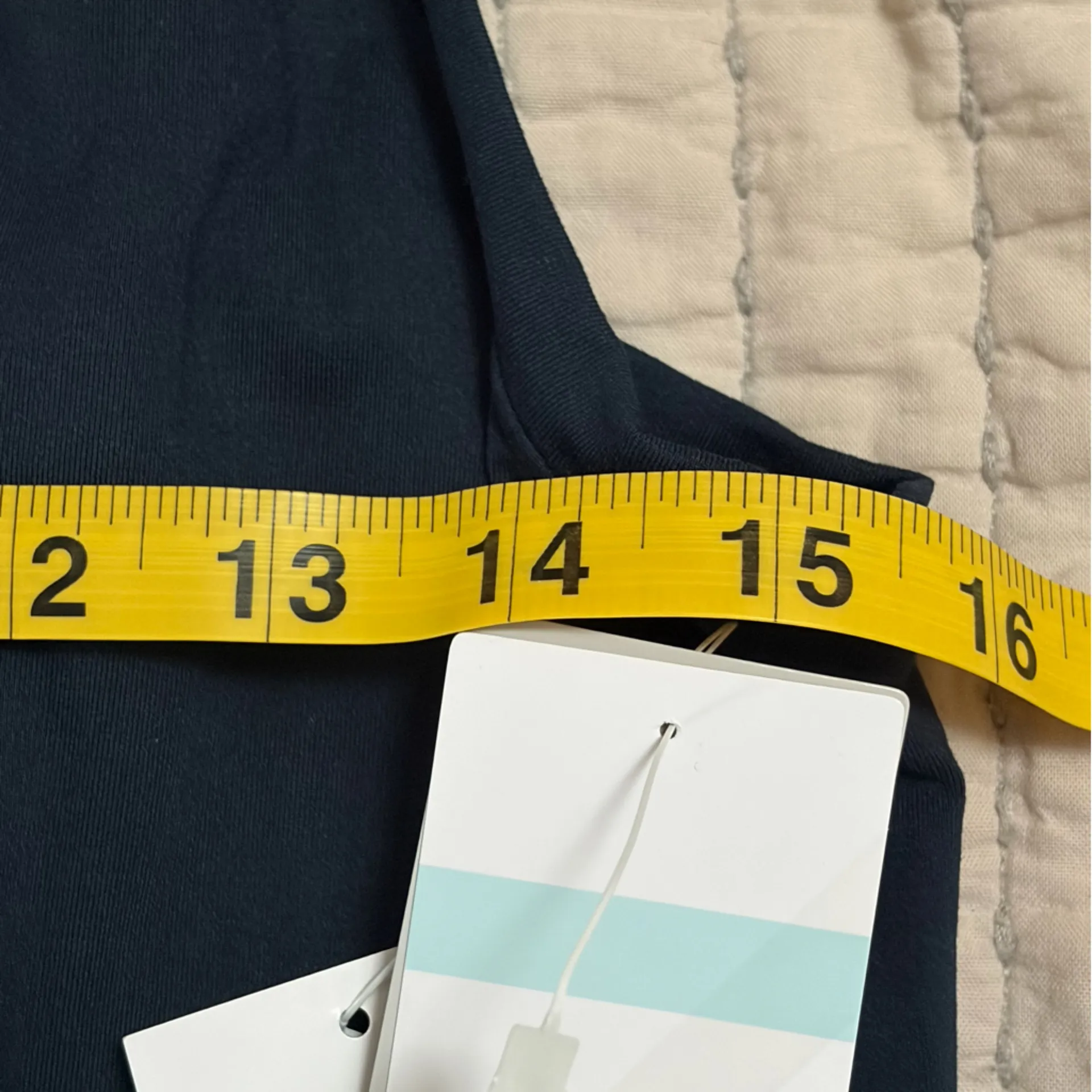 Zella Dark Navy Backless Dress Size Medium NWT - Image 6