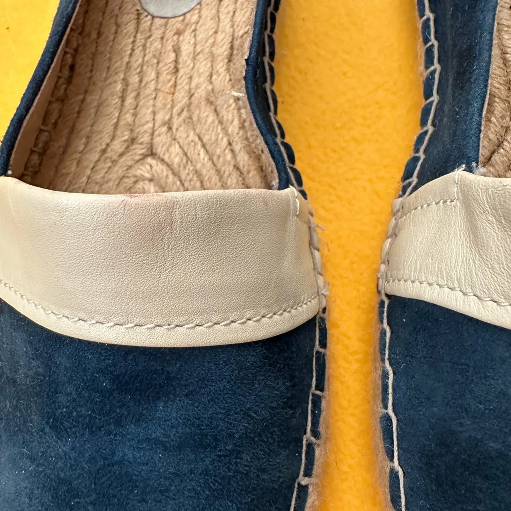 Tommy Bahama Navy and Cream Espadrilles - Image 7