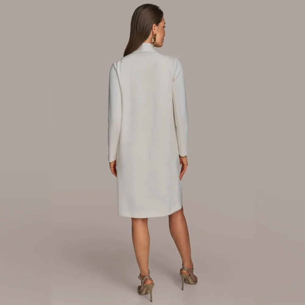 DONNA KARAN DRESS AND LONG CARDIGAN SET, Size 10, $249 - Image 4