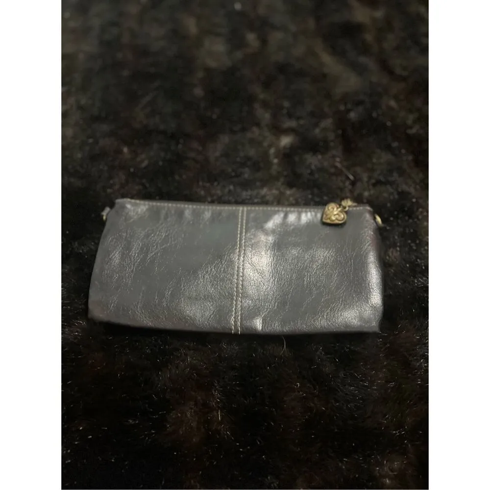 Kathy van Zeeland small black Charm purse or clutch 10x5 - Image 5