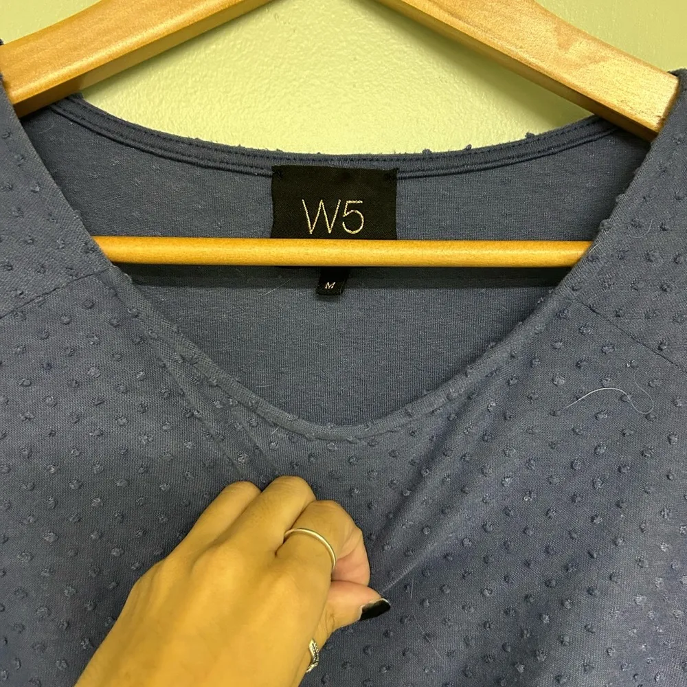 Pewter Textured Blouse - Image 2