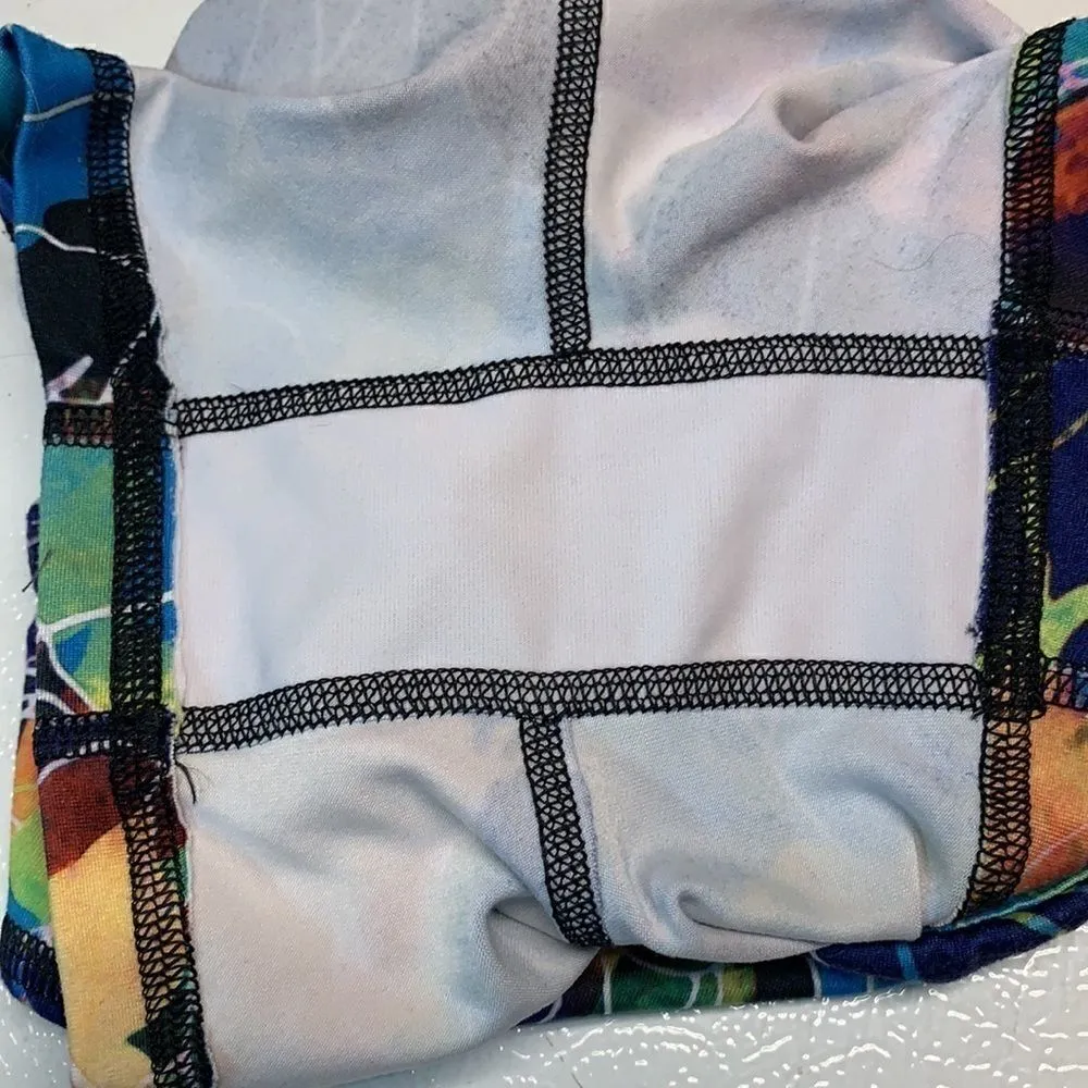 NWOT Fleo Shorts Sz Extra Small Blue - Image 9