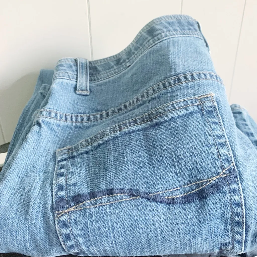 LEE Comfort Waist Ladies Denim Jeans Size 12 - Image 6