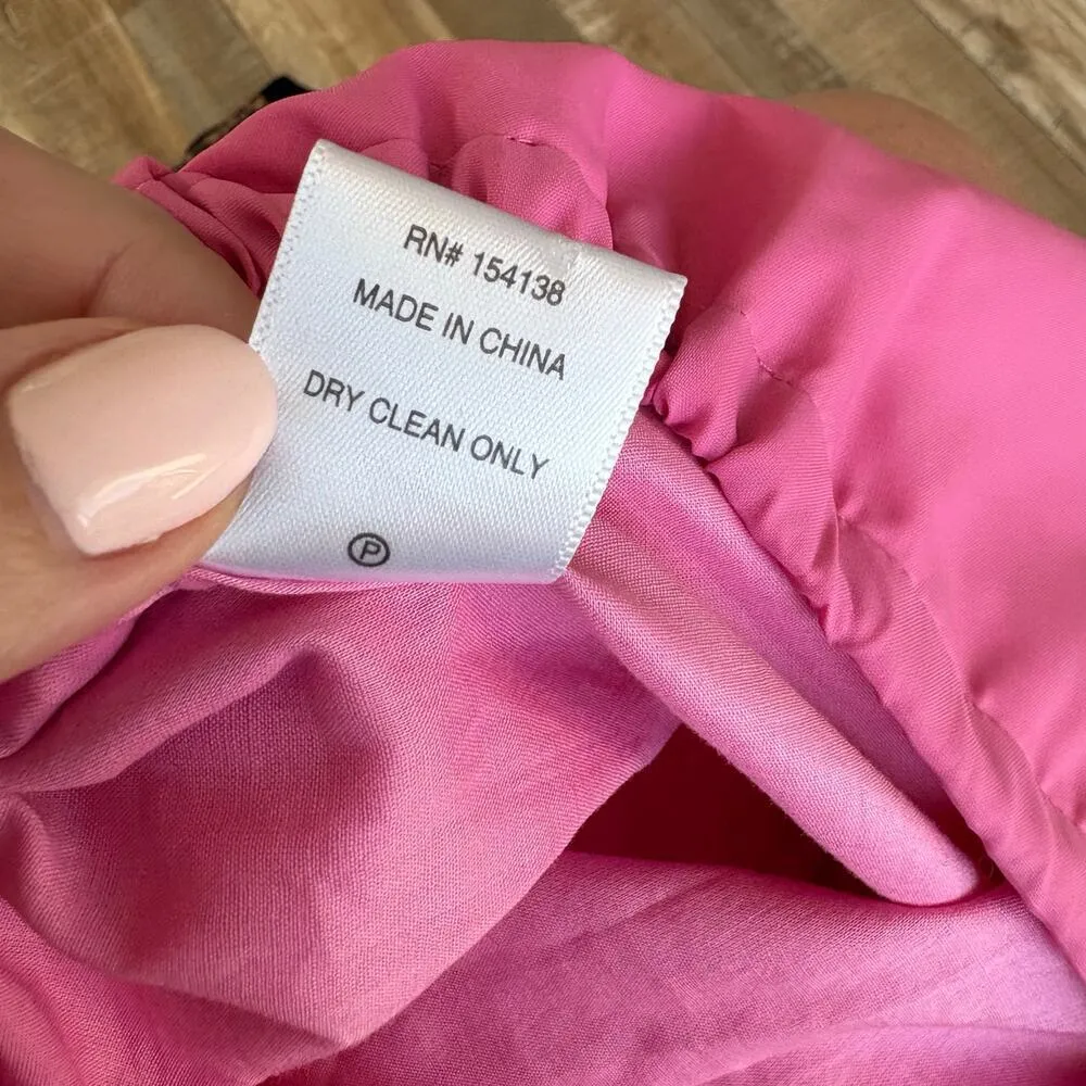 STAUD  Prato Crop Top Size M Wild Orchid Pink - Image 7