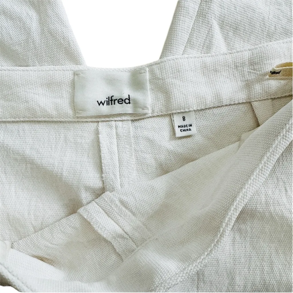 Aritzia  Wilfred Lalemont pants culottes in light birch NEW - Image 8