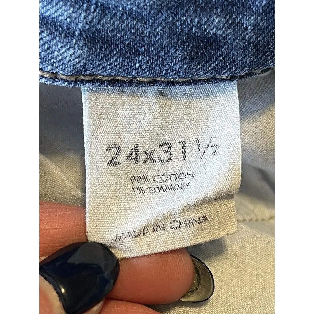 BKE Stella Skinny Jeans Size 27R 24x31 1/2 Preppy Party‎ Designer Modern - Image 13