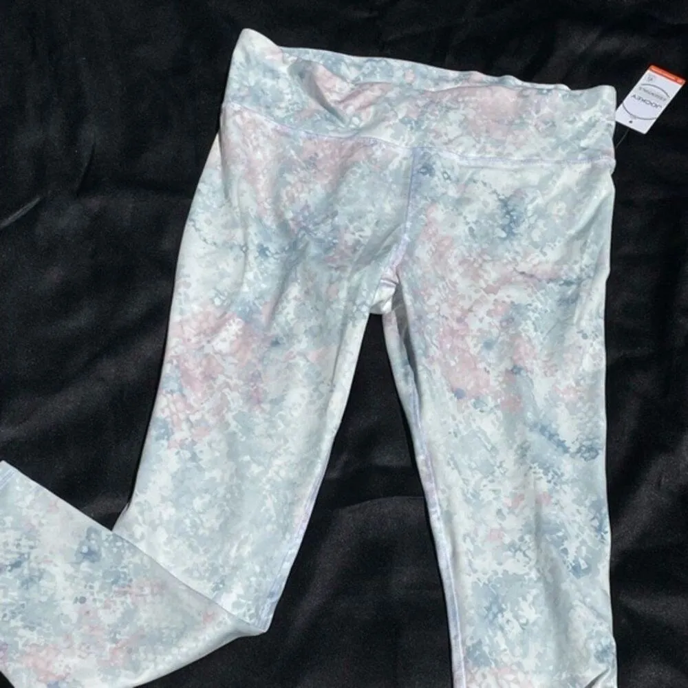 NEW Jockey Women's 7/8‎ Legging Multi Combo Floral Fizz Print Large activewear - Image 8