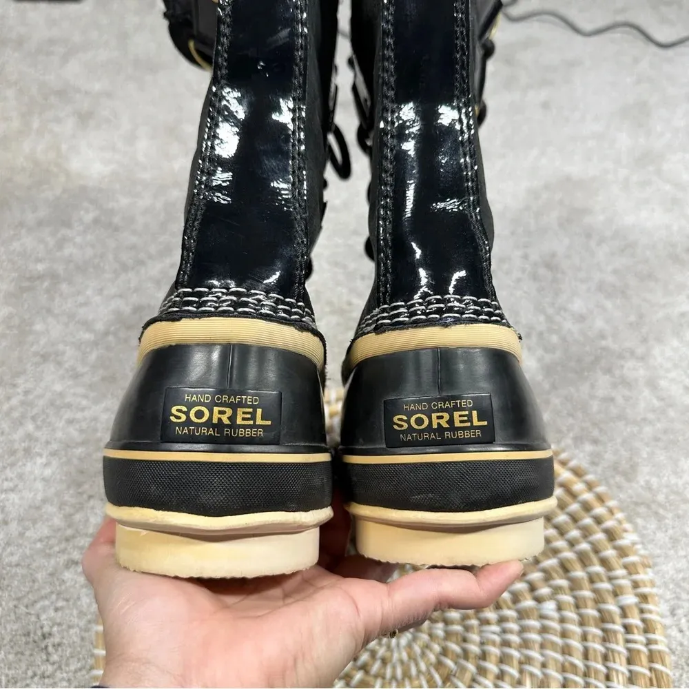 Sorel Women’s Joan of Arctic Genuine Shearling Leather Mid-Calf Holiday Boot 9.5 - Image 8