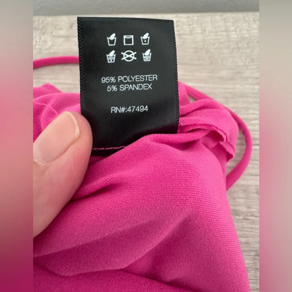 Norma Kamali X REVOLVE Slip Jogger Jumpsuit Pink Chic Party Evening Size Medium - Image 11