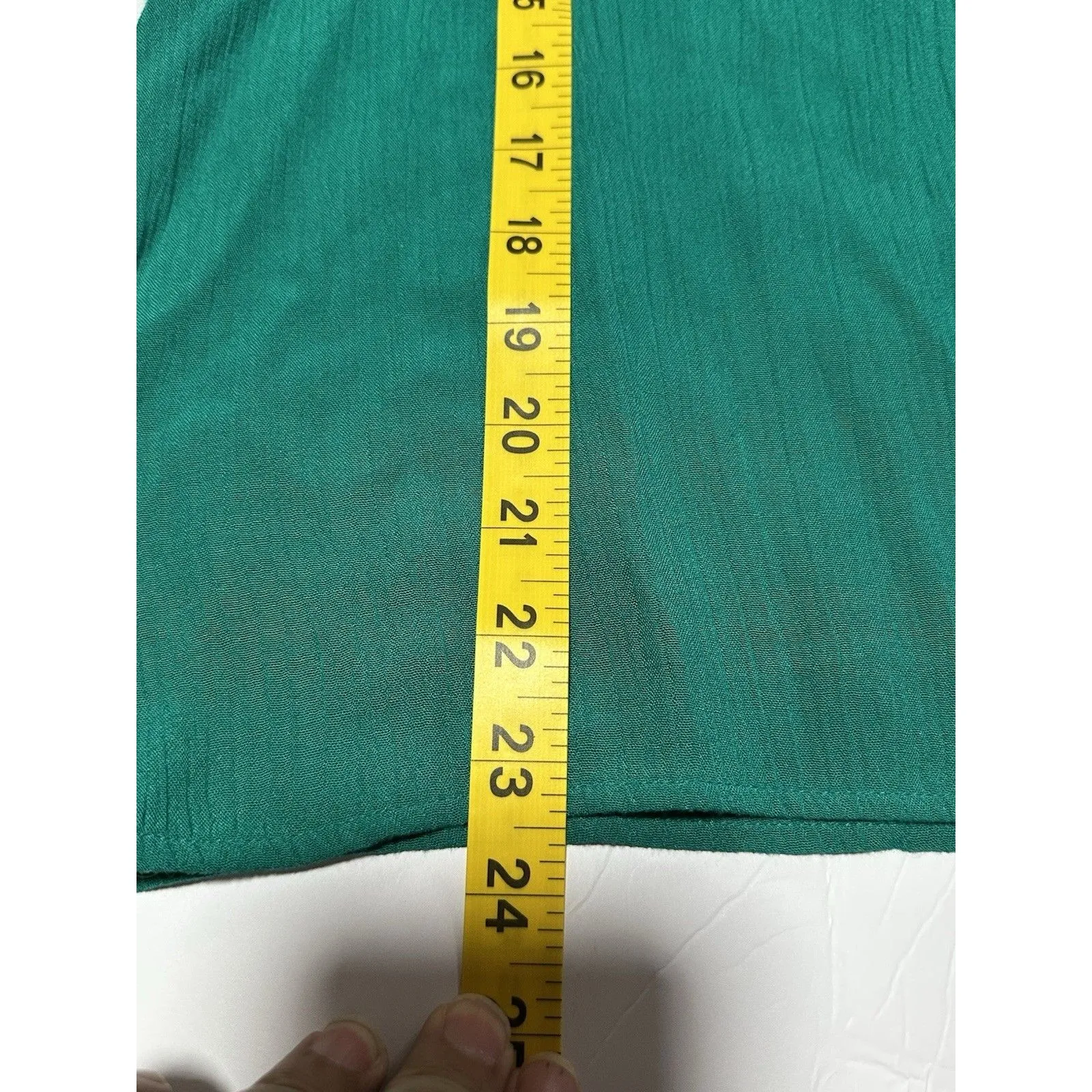 Sag Harbor Sport Palm Tree Button Up Shirt Size M Green Size M - Image 6