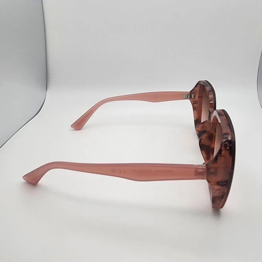 Martha Stewart Pink & Tortoiseshell Sunglasses - Image 8
