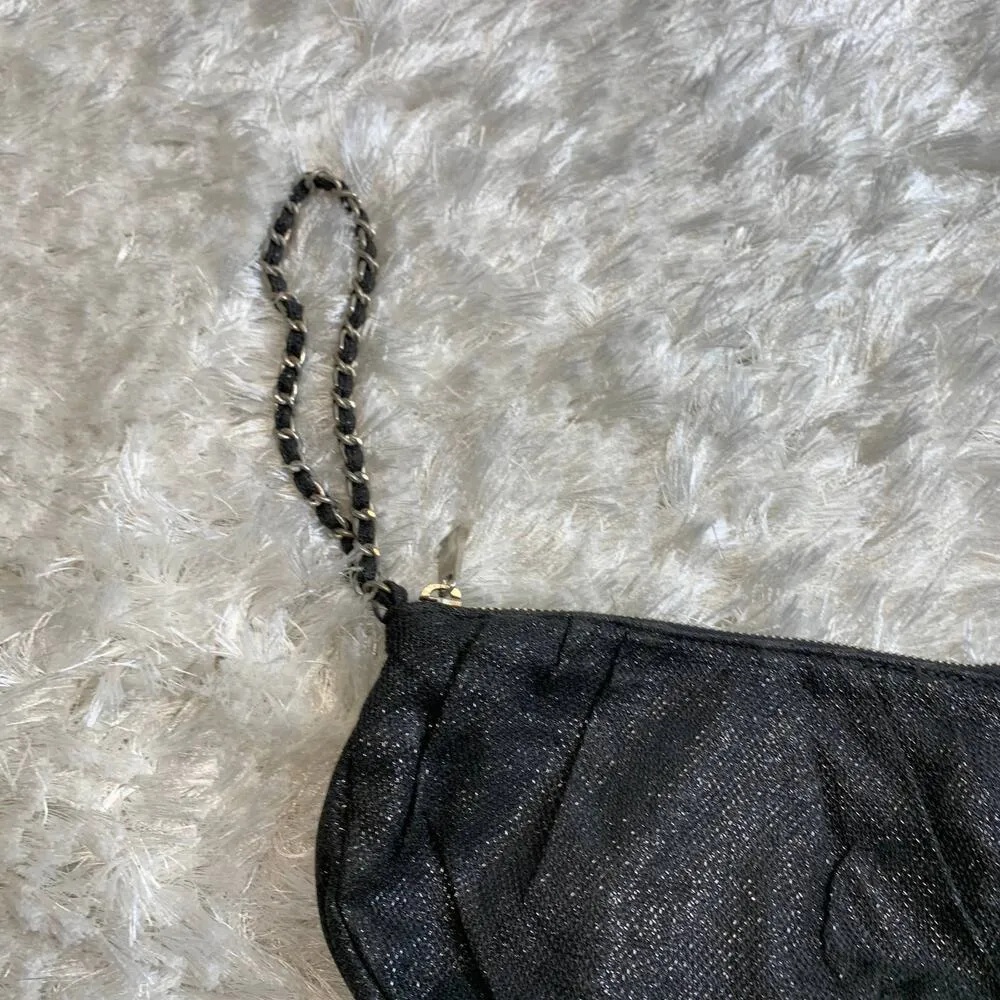 Black Sparkly Express Wristlet Bag Miniature Going Out - Image 6