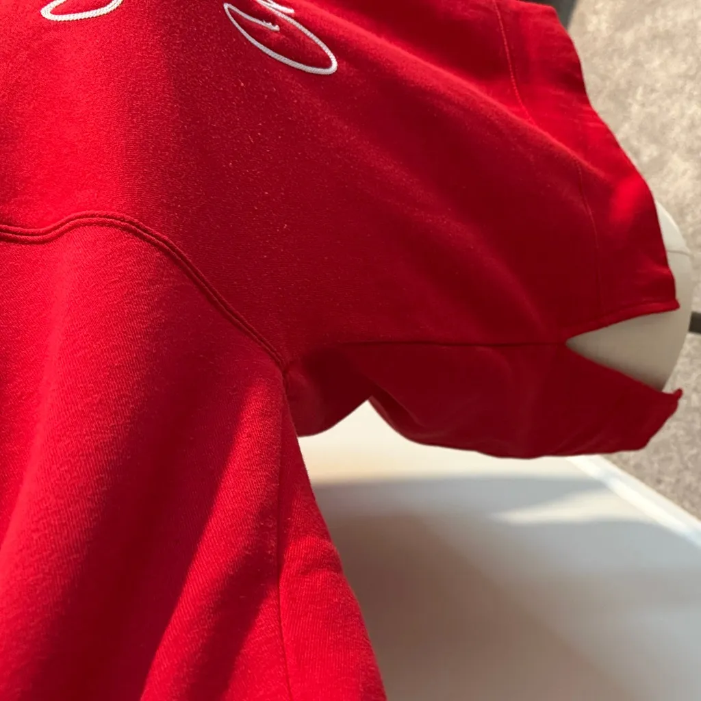 Women's Red Holiday Sweater - Image 4