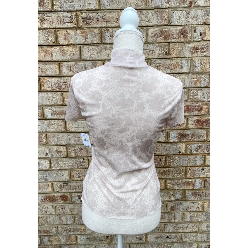 NWT Free People Mesh Baby Tee - Image 5