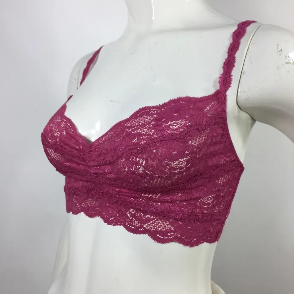 Cosabella Lace Bralette Pink S - Image 8
