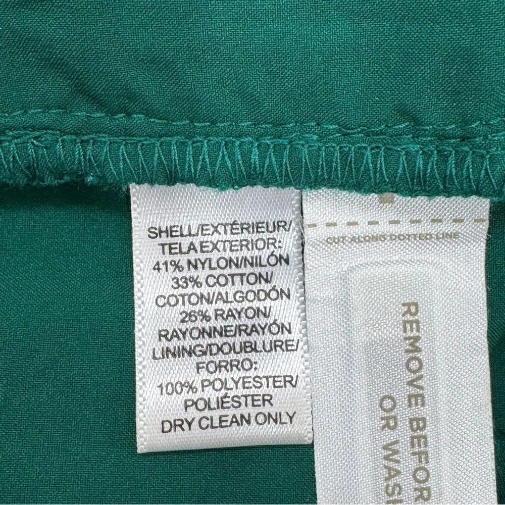 Loft Lace‎ Sleeveless Sheath Halter Cocktail Party Dress Green 4 - Image 12