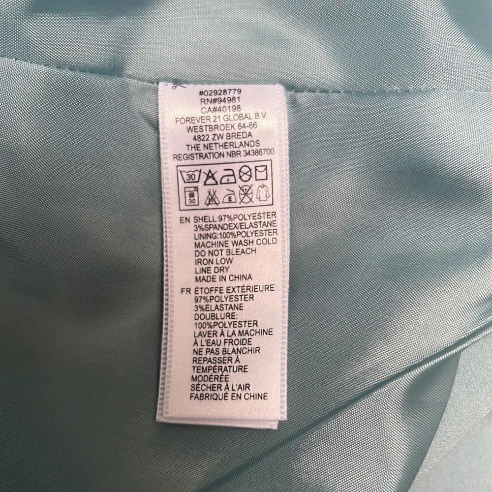 Forever 21 suit jacket.  Size Large. - Image 5