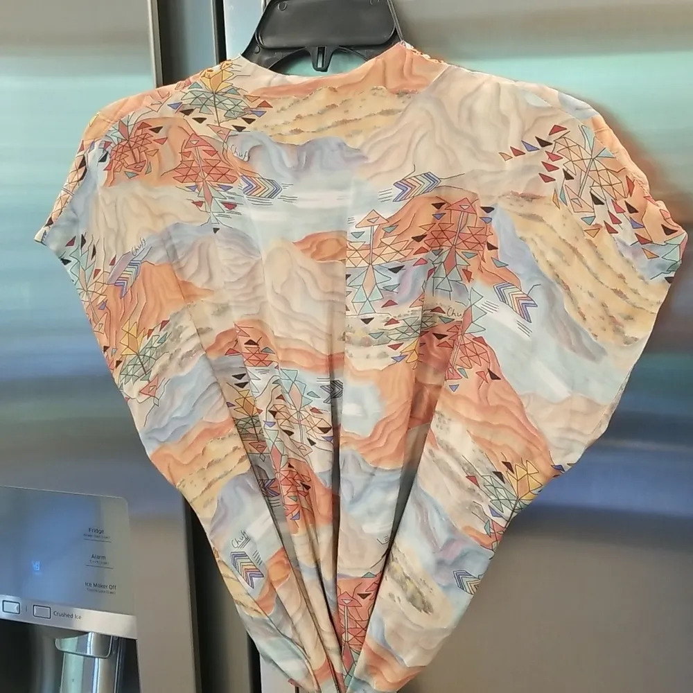 💕CHUFY💕 Amaru Short Dress ~ Embroidered Wrap Pattern Small S NWT - Image 15