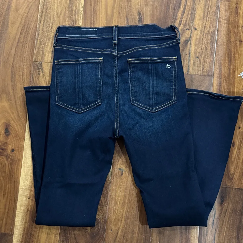 rag & bone Midnight Blue Straight Jeans - Image 3