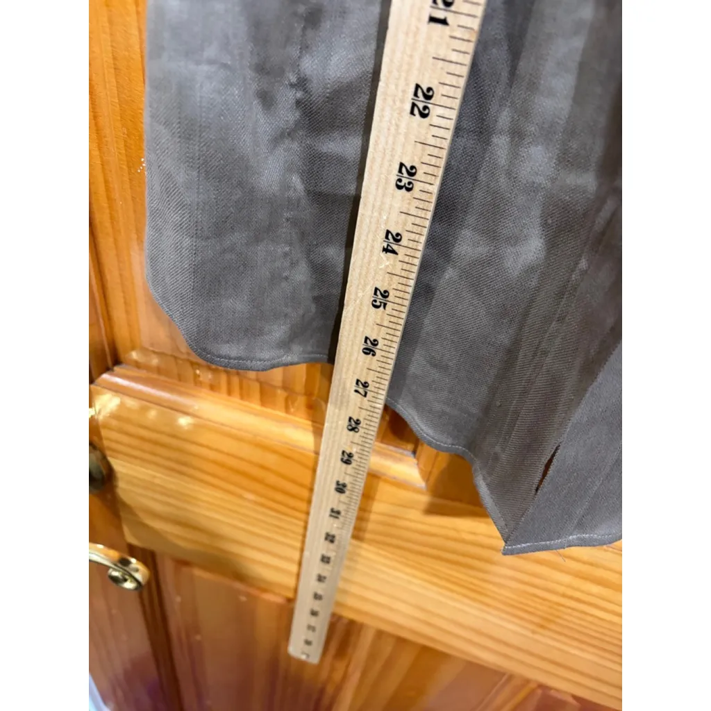 FRAME Arie Sleeveless Linen Button Down Top Desert XS Utility Blouse - Image 6