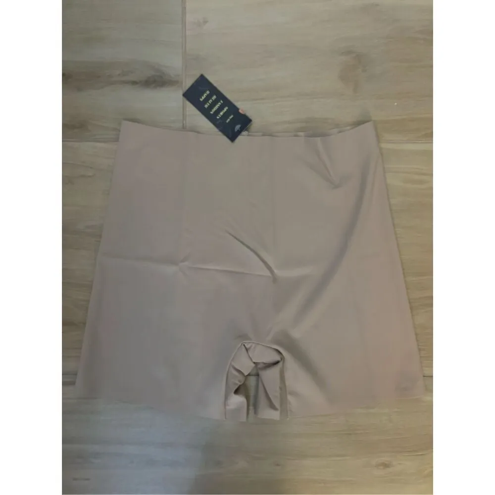 NEW Seamless Boyshorts high waist Tummy Control Shapewear L Tan Size L - Image 5
