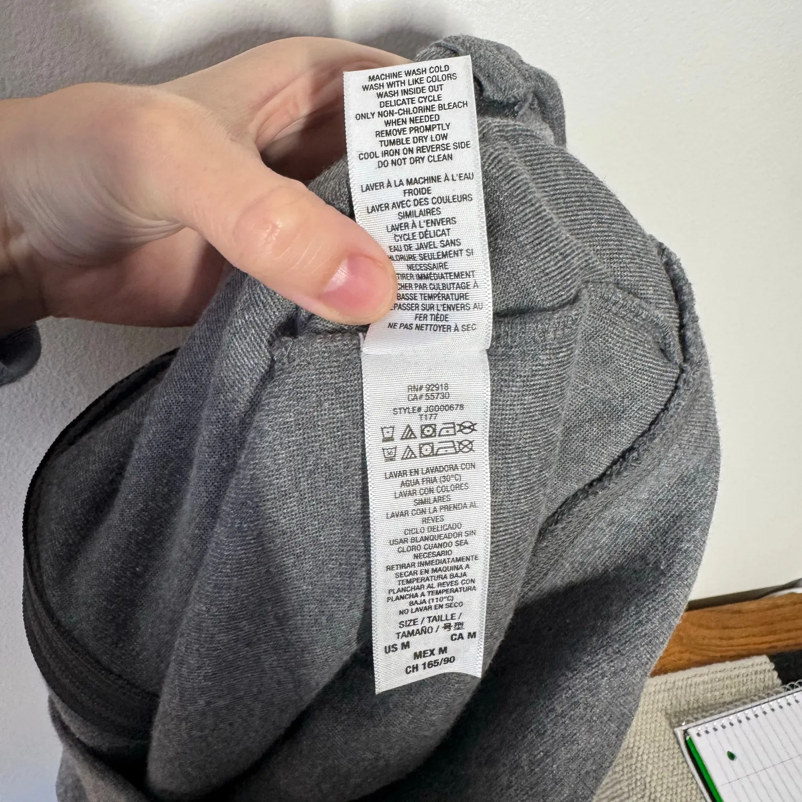 Juicy Couture Velour Bling Track Full Zip Jacket Women M Gray Scottie Dog Y2K - Image 8