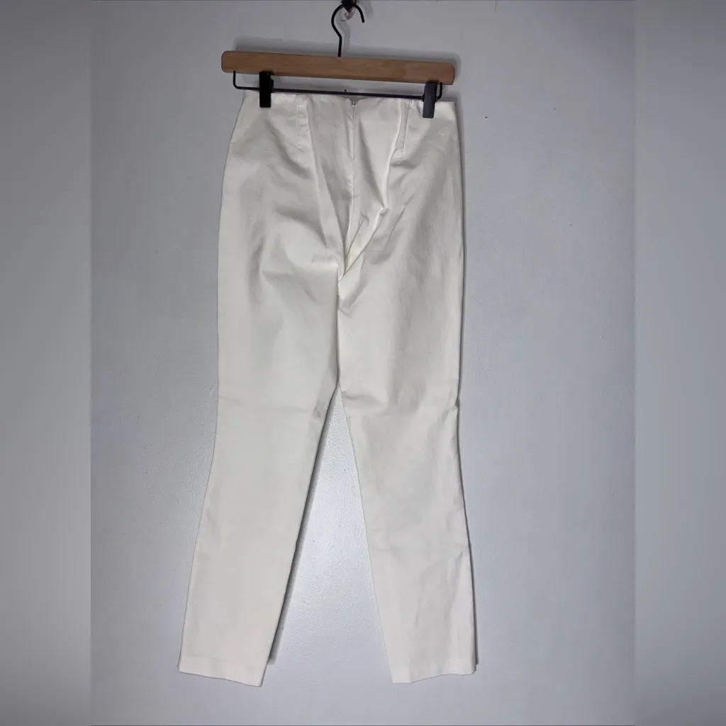 rag bone White Tapered‎ Ankle Pants Size 2 - Image 2