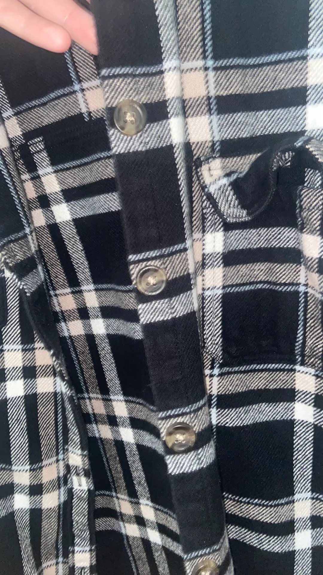 Boyfriend Fit Flannel Top - Image 5