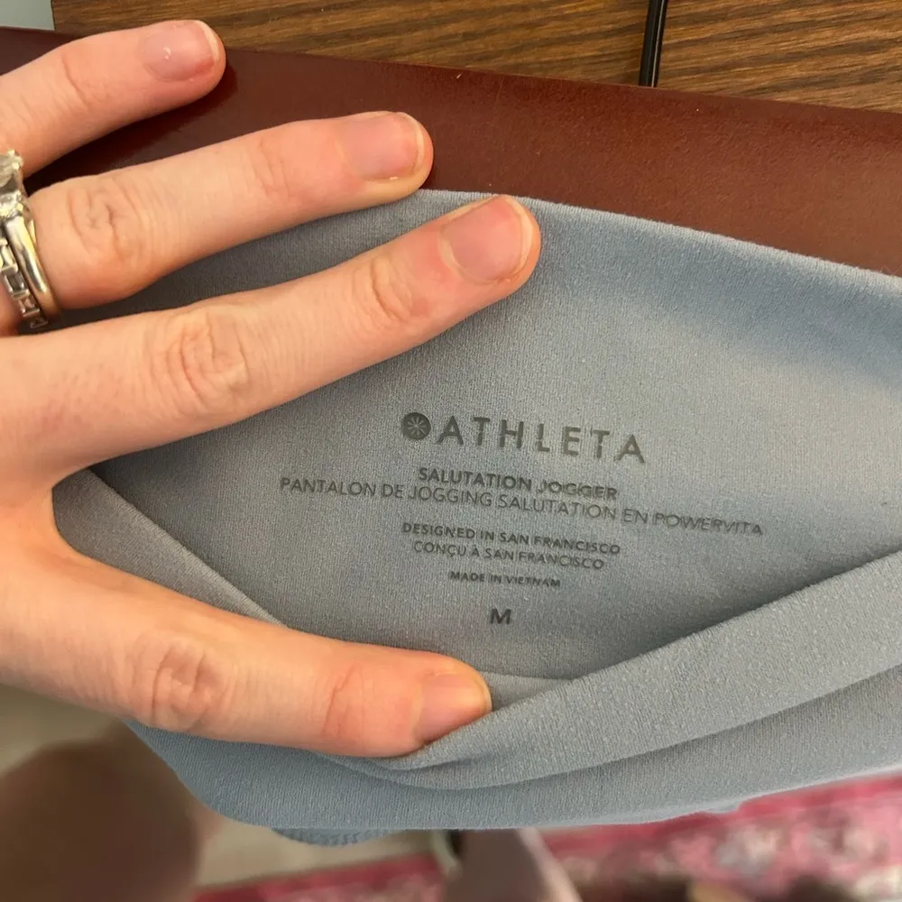 Athleta Salutation Jogger Blue Star - Image 3