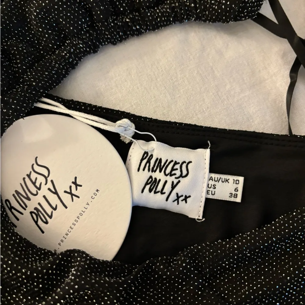 Black Sparkly Cutout Dress - Image 5