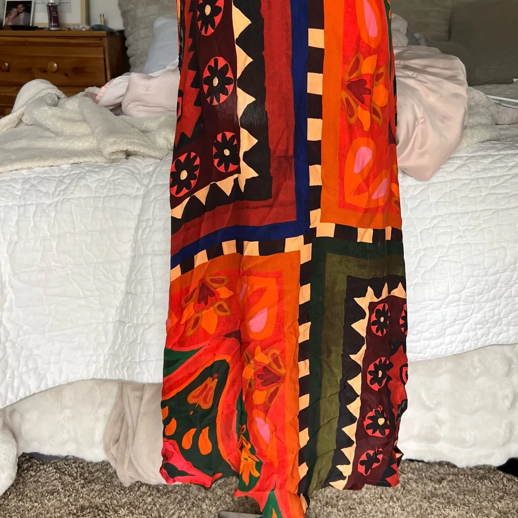 Farm Rio x Anthropologie Hanky Wrap Dress - Image 7