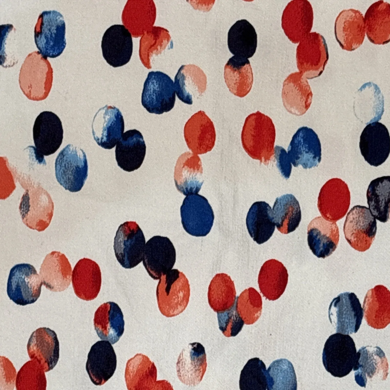 Zac And Rachel Skort Size 8 White Red Blue Polka Dot Stretch Mini Skirt Shorts‎ - Image 2