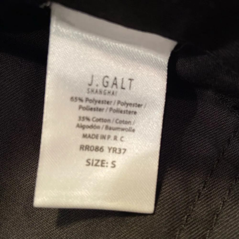 J Galt Shanghai Black pants sz S and Brandy Melville canvas Belt w/Silver Buckle - Image 4