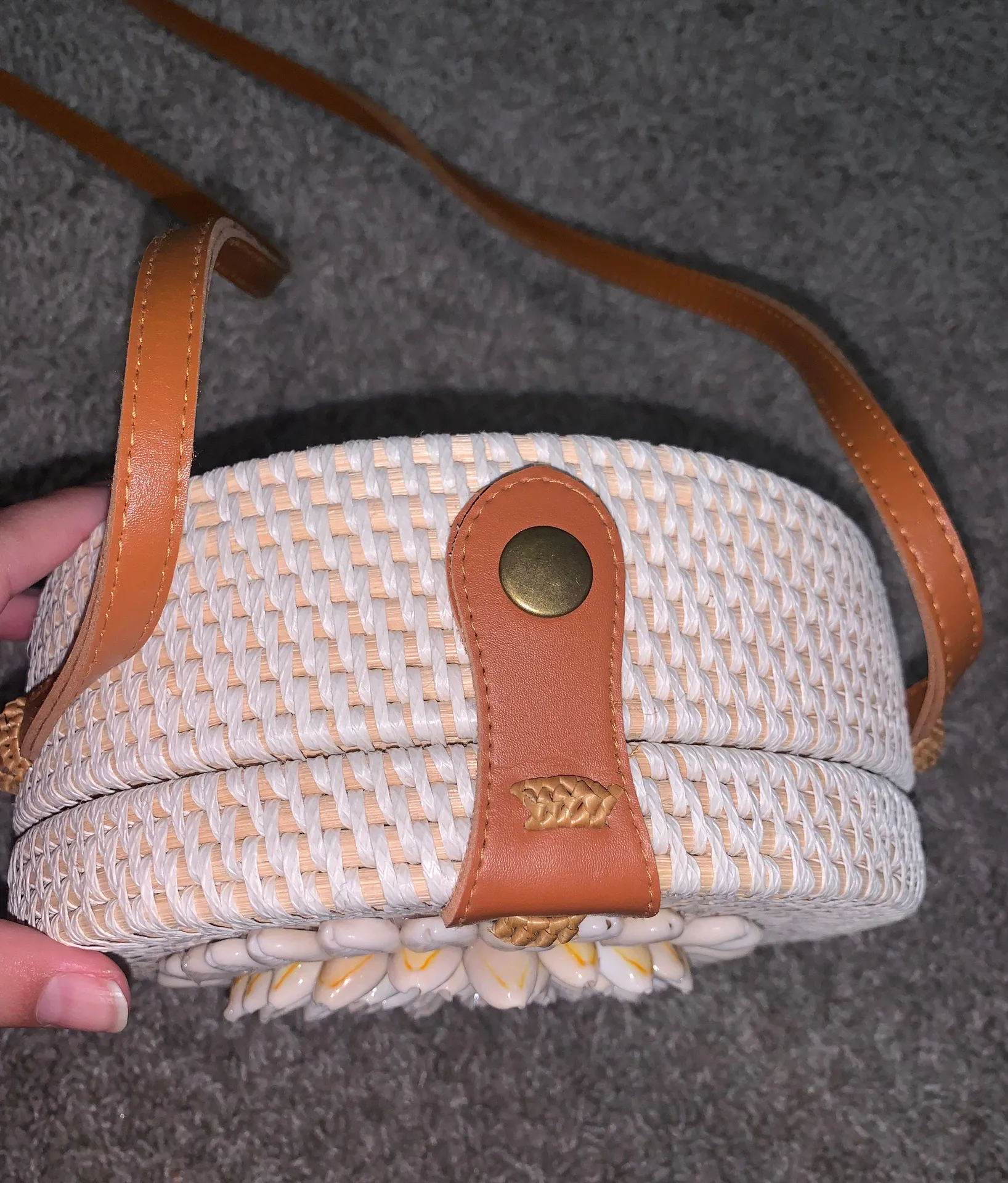 Francesca's Wicker Purse - Image 4