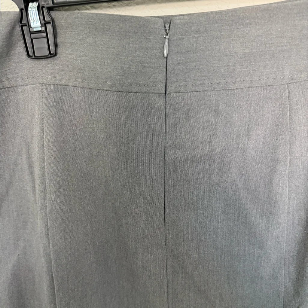 Alfani Classic Gray Pencil Skirt Size 12 - Image 5