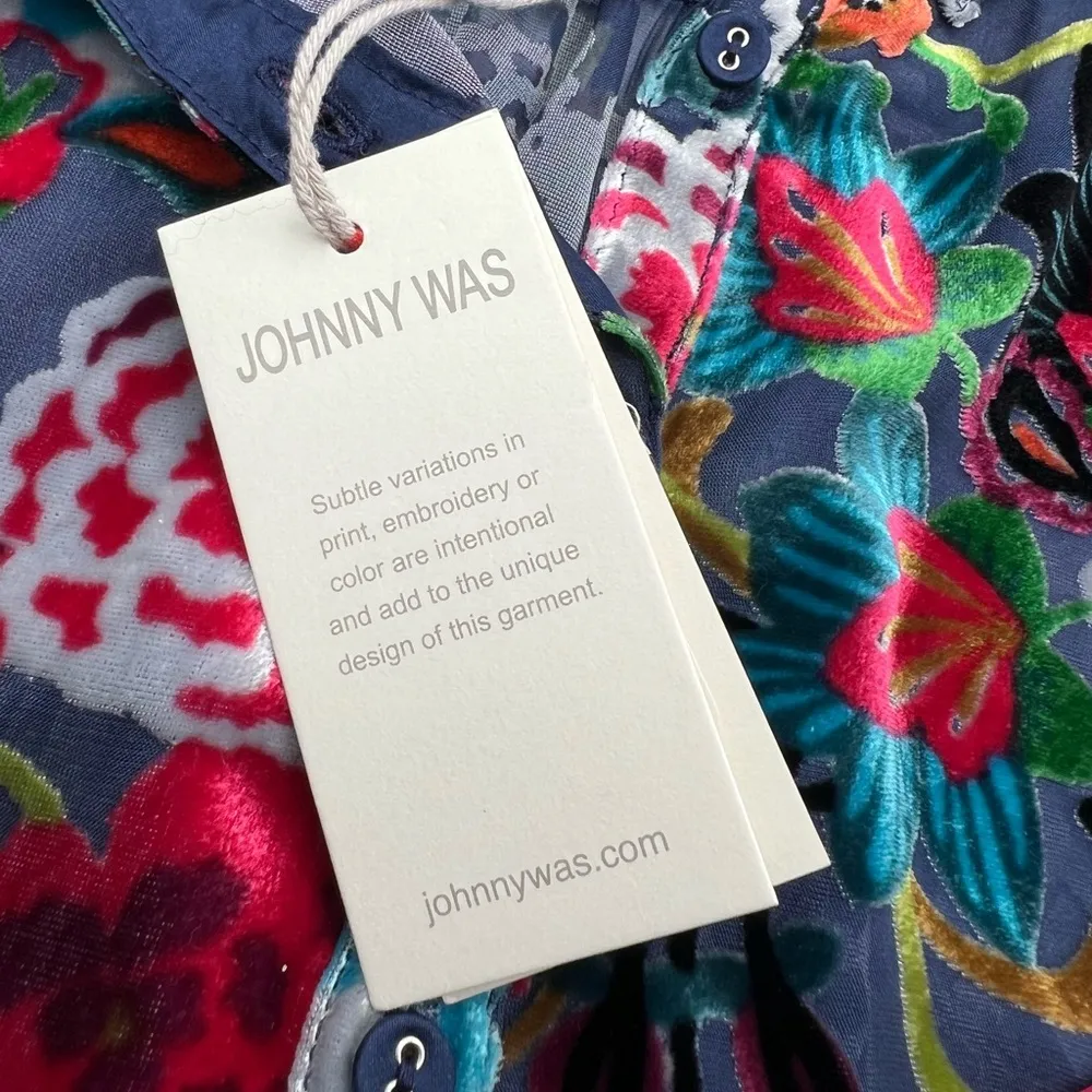 Johnny Was Minto Burnout Yrene Blouse - Image 10