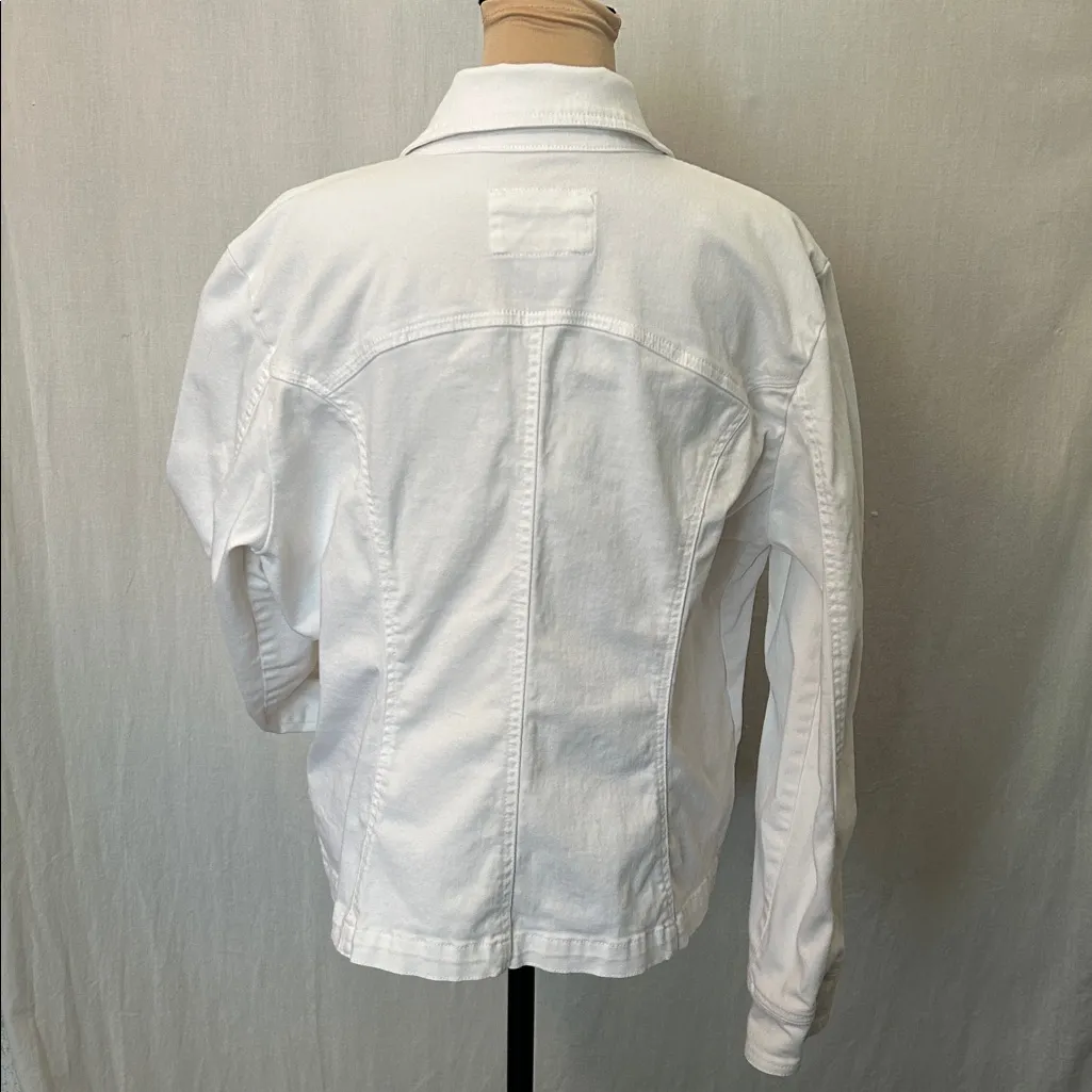 A.M.I White Denim Jacket - Image 5