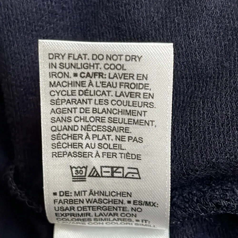 Daily/ Ritual open front navy blue side pockets longline cardigan Size M - Image 8