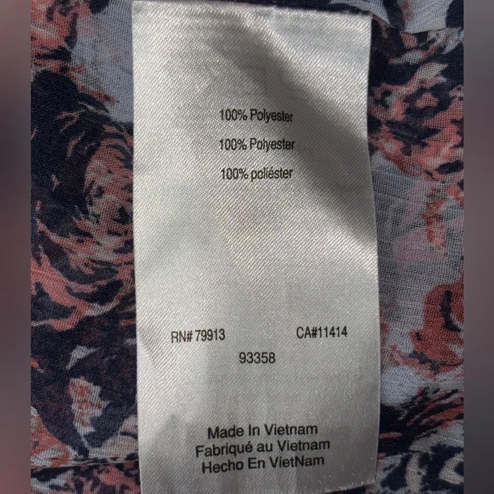 4/$25 BUNDLE SALE!! MOTHERHOOD MATERNITY OS FLORAL RUFFLE KOMONO - Image 7