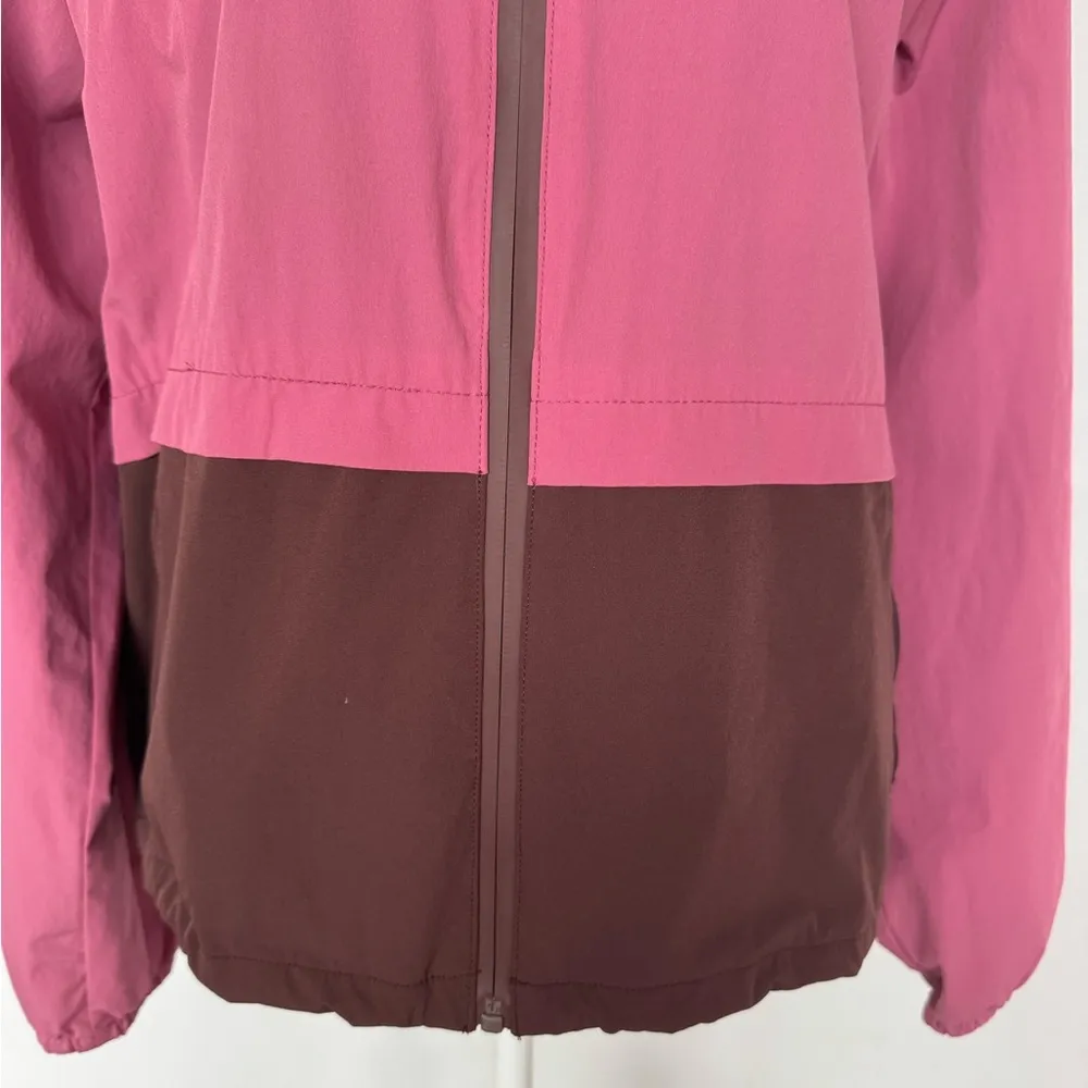 Senita Nora Windbreaker | French Rose\Fossil | EUC | S | Discontinued | Pockets - Image 2
