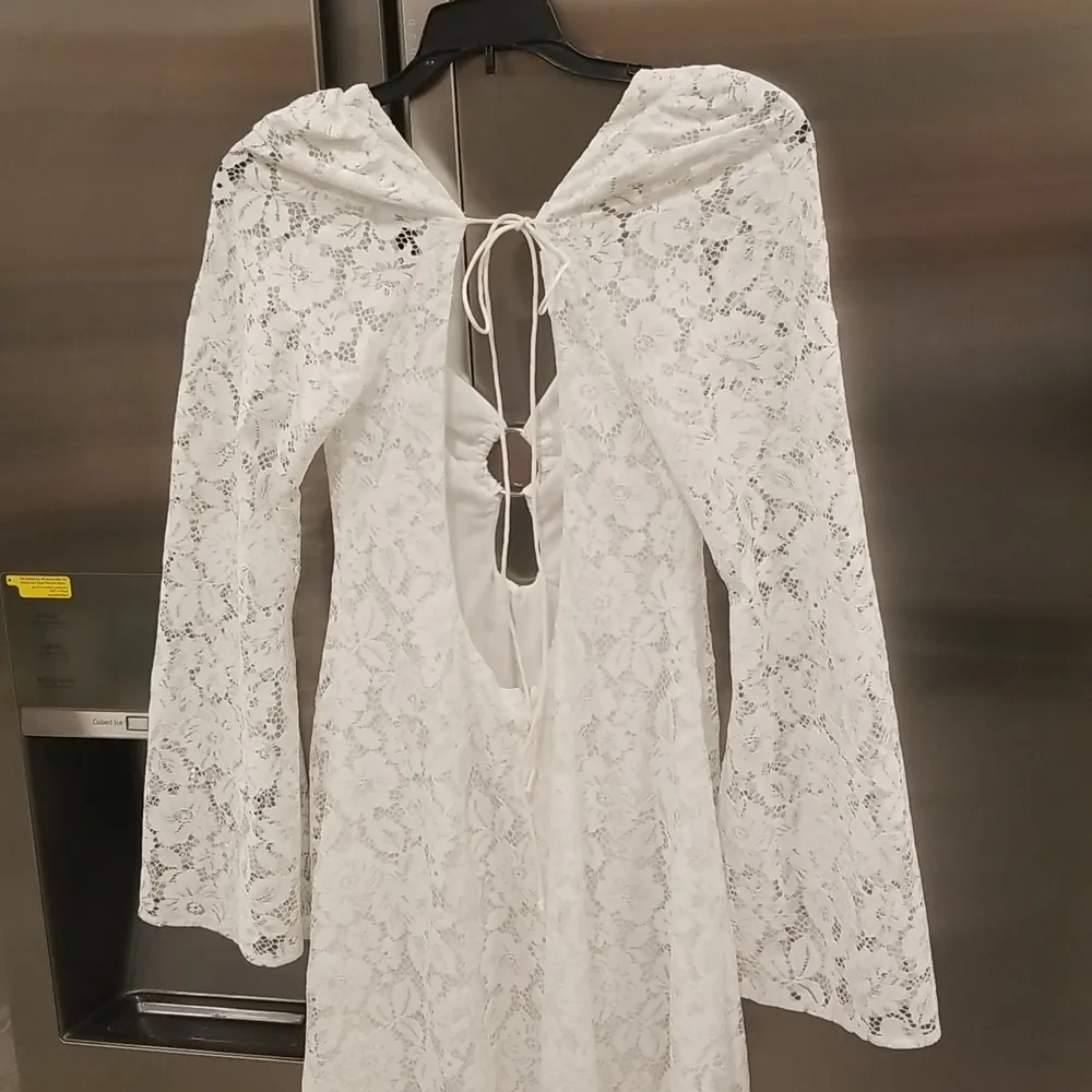 💕FOR LOVE AND LEMONS💕 Frances Lace Maxi Dress ~ White Small S NWT - Image 13