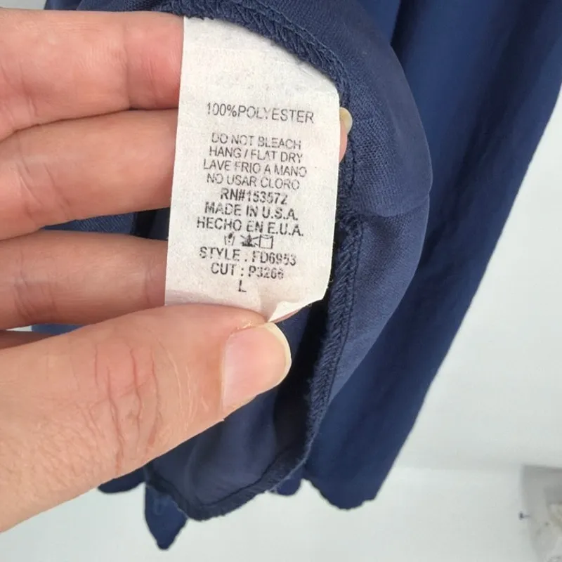 Bohme Wrap Maxi Dress Sz L Cottagecore Boho Ruffle Romantic Coastal Flowy USA - Image 8