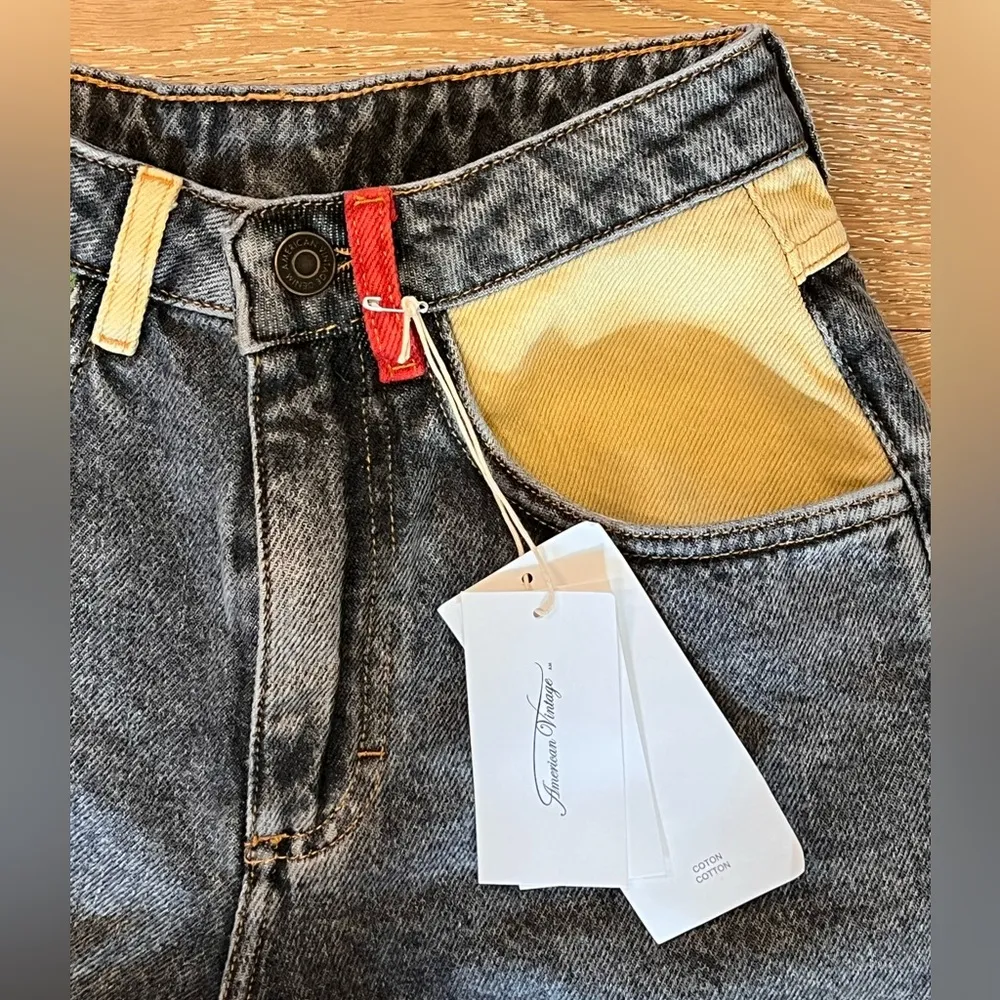 American Vintage Jean Shorts - Image 2